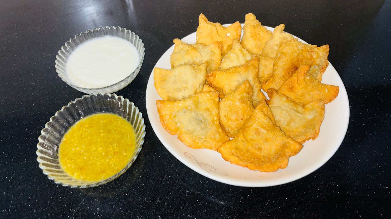 سمبوسه کچالو! | Potato Samosa recipe 