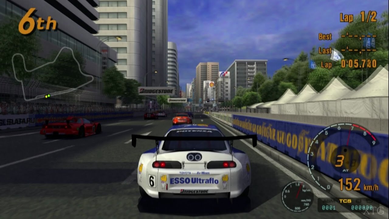 Gran Turismo Concept 2002 Tokyo-Geneva - Toyota Esso Ultraflo Supra PS2 Gameplay HD