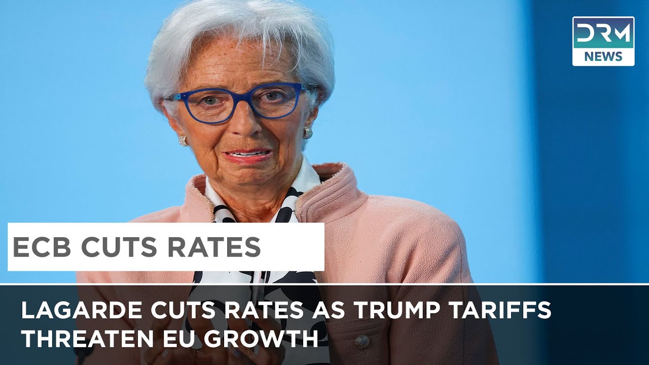 ECB RATE DECISION: Lagarde Cuts Rates AGAIN | Press Conference | DRM News | AC1I