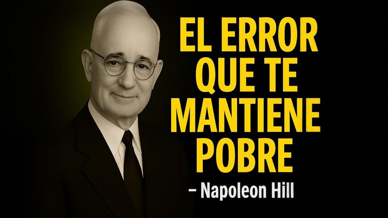&iquest;Sin dinero? Este es el error mental que te est&aacute; limitando - Napoleon Hill