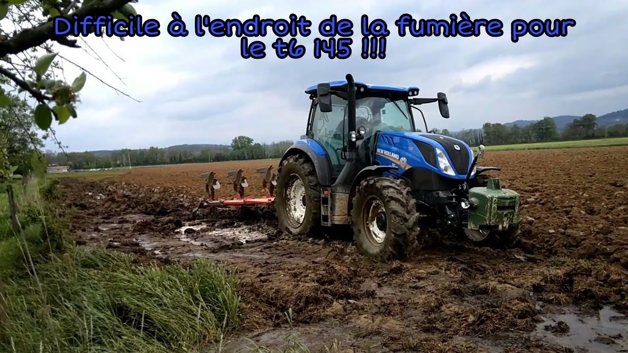 Un labour en conditions difficiles