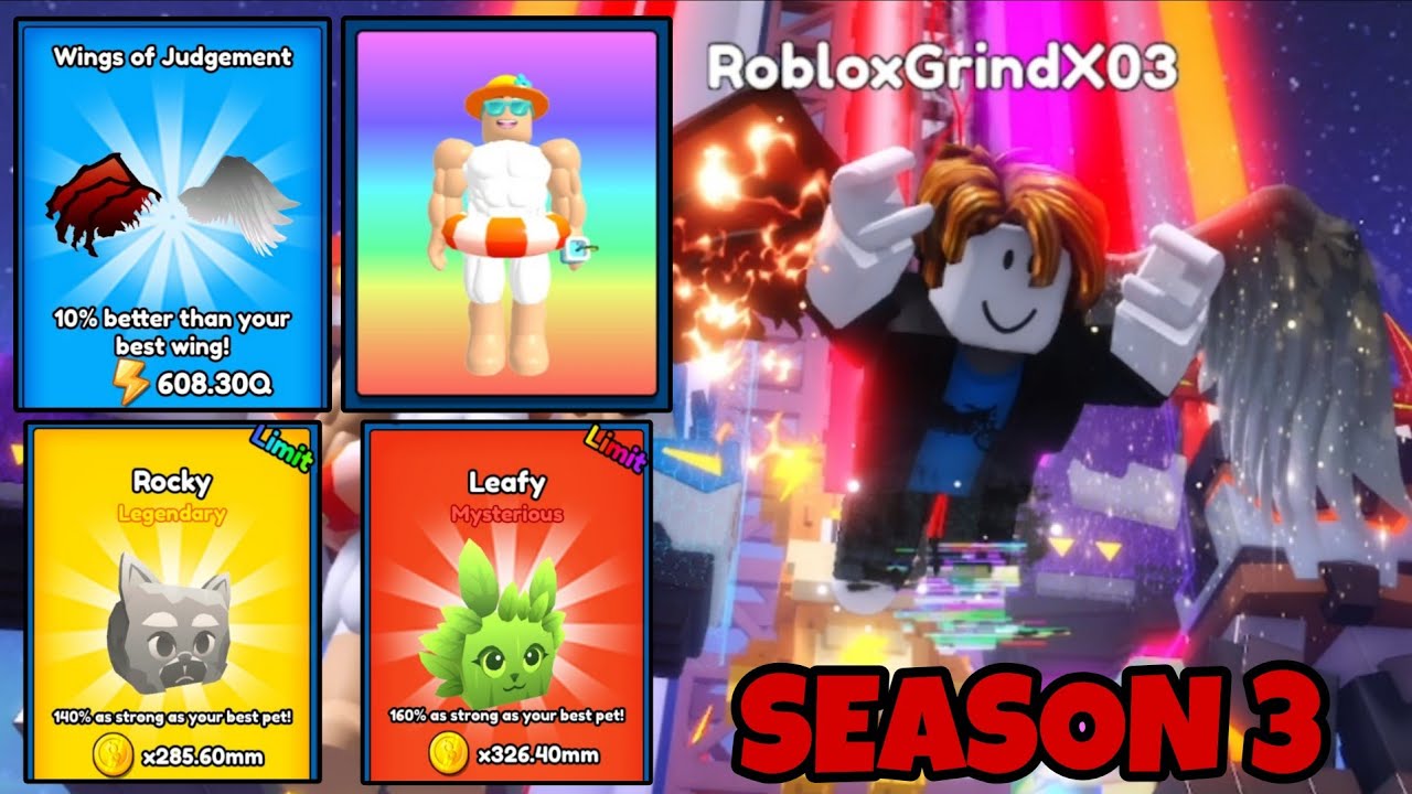 NEW SEASON 3 UPDATE! Unlocking Wings of Judgement + JumpPal Sunny Splash In Climb and Jump Tower