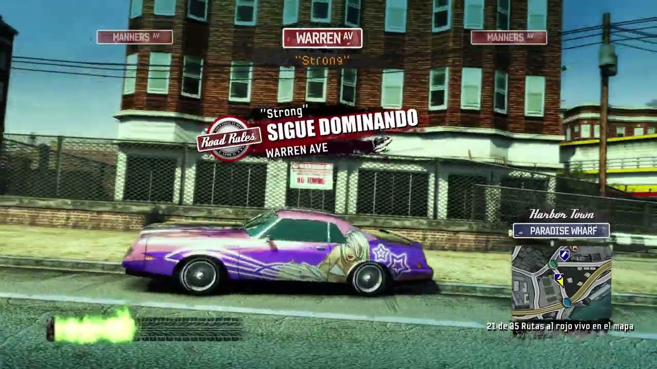 PERSECUCION HUNTER VEGAS, REPARACION Y CARRERA AL ROJO VIVO (BurnOut Paradise)