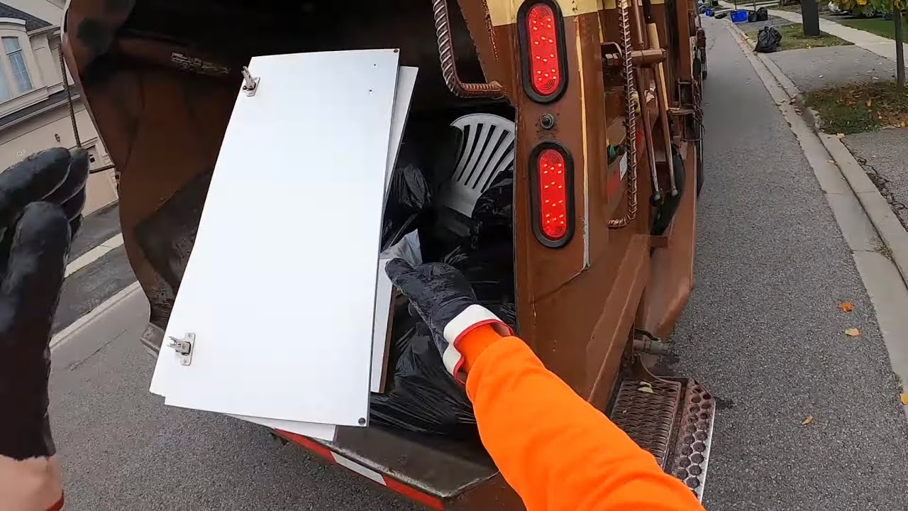 GoPro manual trash collection Garbage Man POV part 2