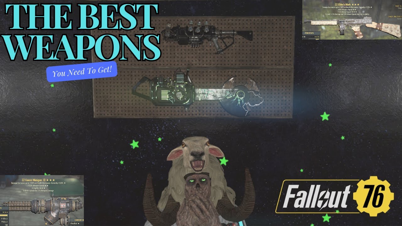 Fallout 76: The NEW META Weapons You NEED Before Burning Springs!