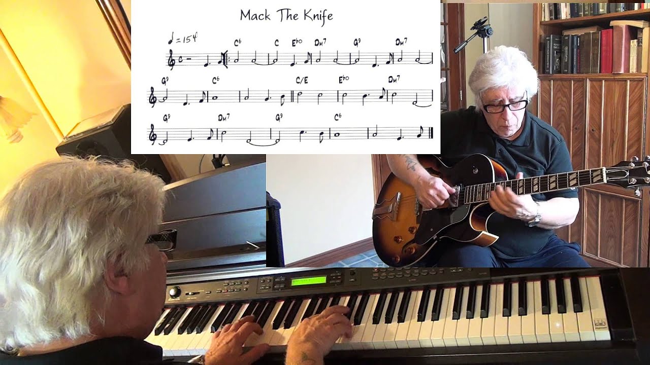 Mack The Knife - guitar & piano jazz cover - Yvan Jacques