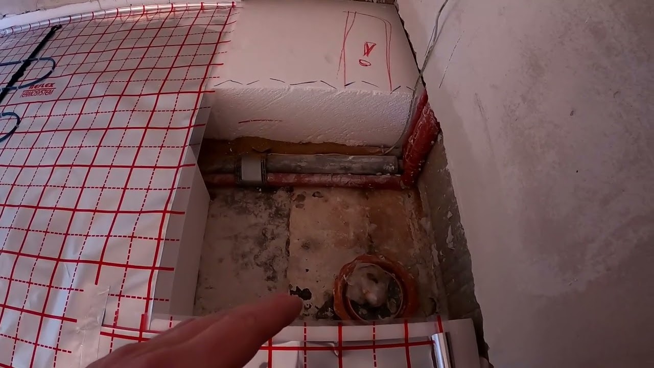 Podlahový polystyren a příprava na podlahové topení