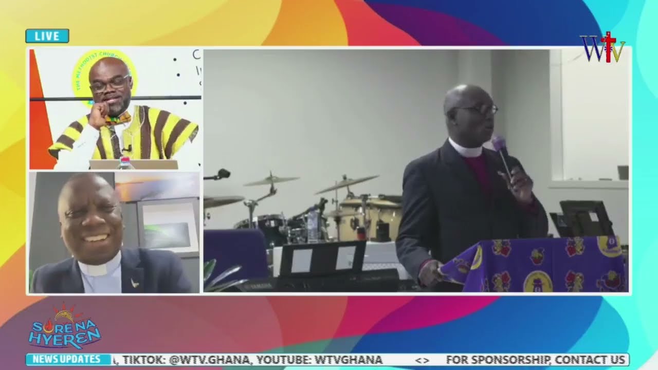 Superintendent minister went LIVE on WTV to discuss the Consultative/Retreat of the Europe Mission.