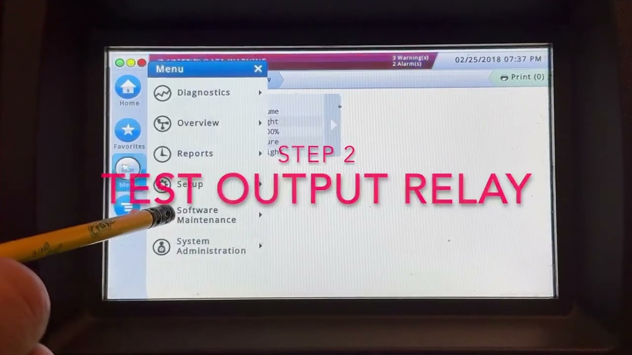 TLS-450 Plus Overfill Relay Testing