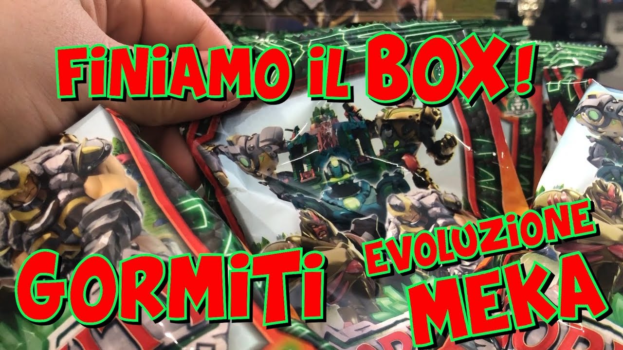 GORMITI EVOLUZIONE MEKA - FINIAMO di APRIRE il BOX e COMPLETIAMO la COLLEZIONE! Giochi Preziosi
