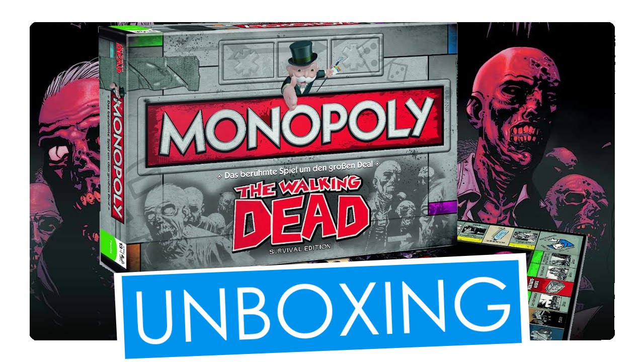 Monopoly: The Walking Dead - Unboxing der Survival Edition