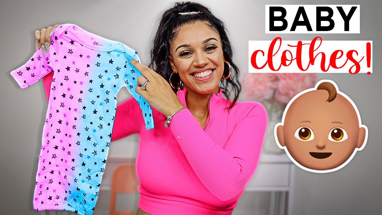 NEWBORN BABY CLOTHING HAUL!! **pregnancy update**