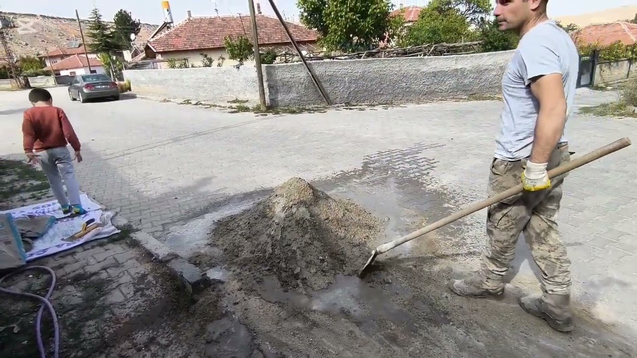 Köy Evi Tadilatı 5. Bölüm-Balkon yapımı 2.