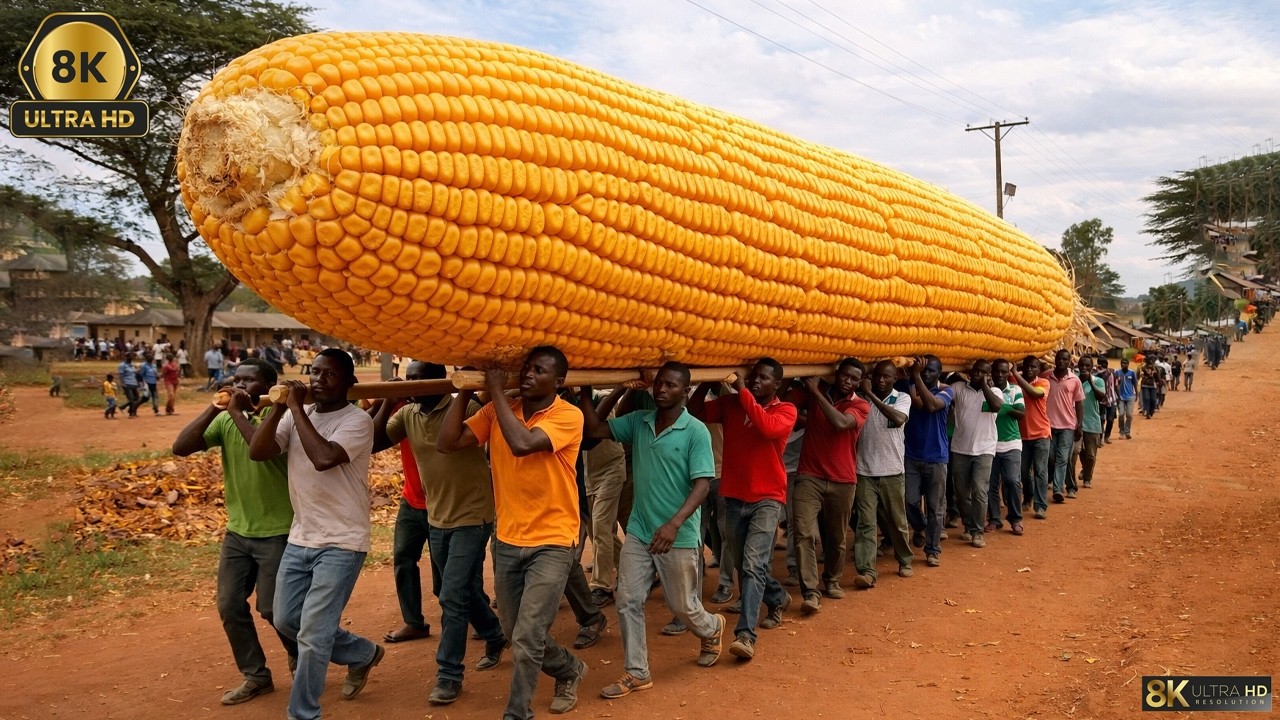Frutas Colosales que Parecen de Otro Planeta – ¡Increíble Pero Real!