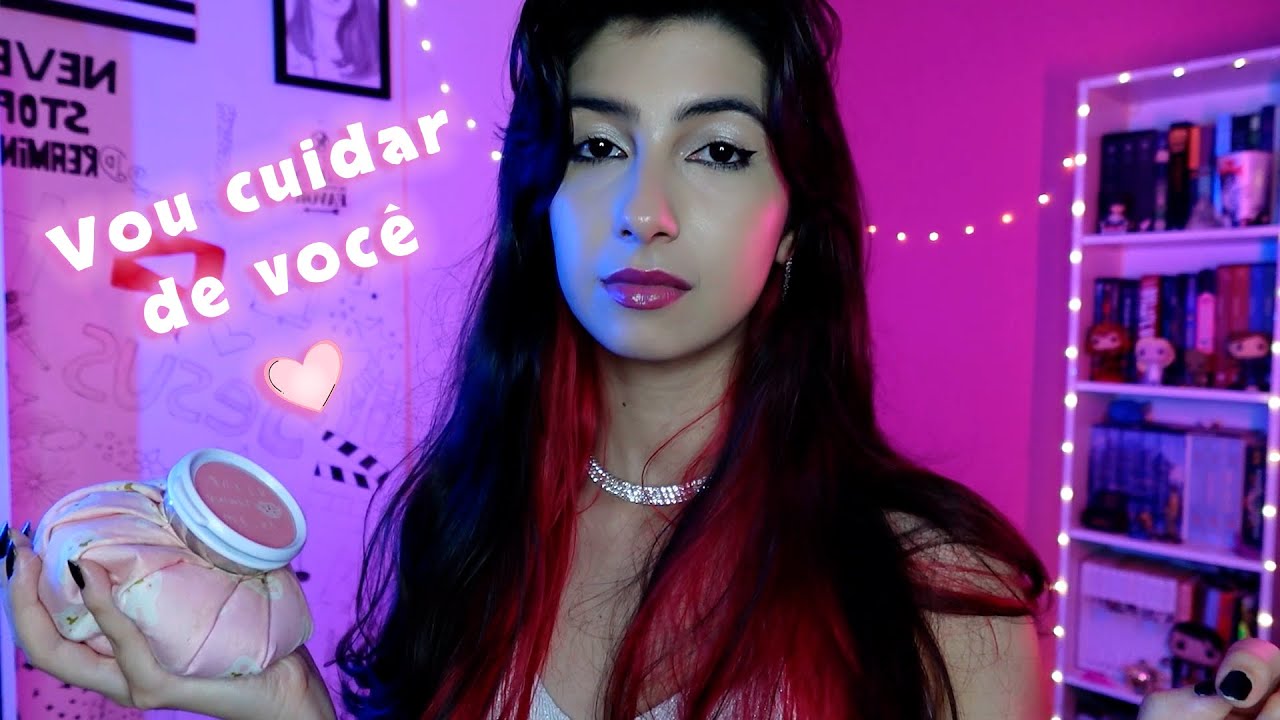 ASMR Cuidando de você após um dia de trabalho ♥ | Atenção pessoal, massagem