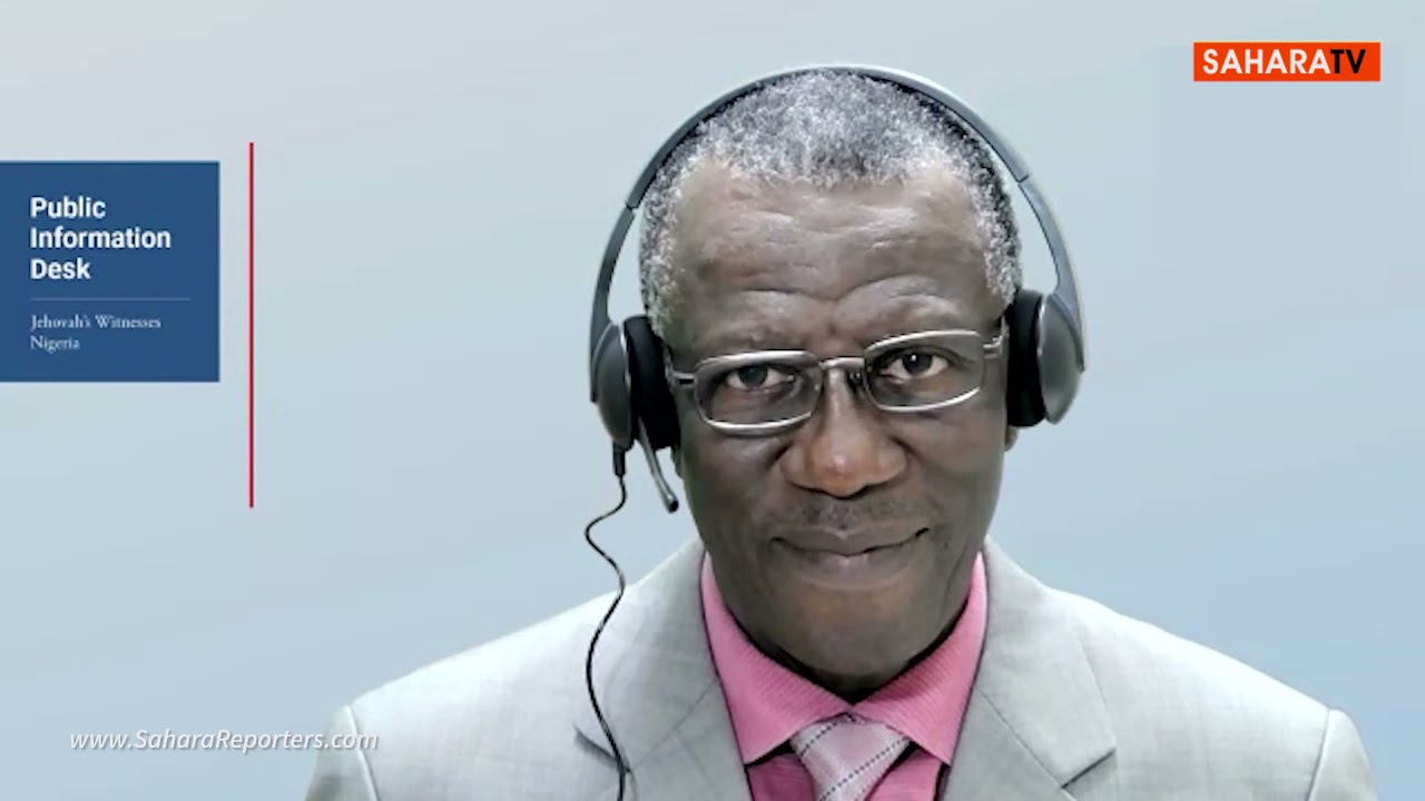 Jehovah's Witnesses Arrange Campaign For Hope In Nigeria - Olusegun Eroyemi