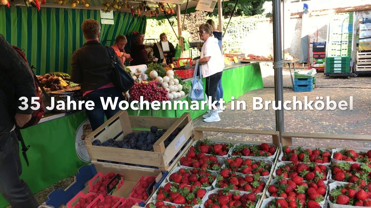 35 Jahre Wochenmarkt in Bruchköbel