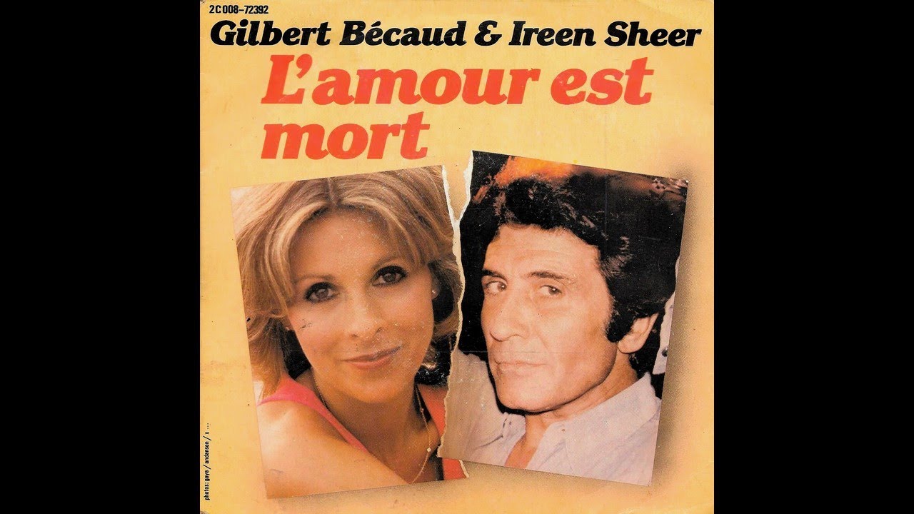 Gilbert Becaud & Ireen Sheer - L'amour est Mort (Voix féminine) #conceptkaraoke