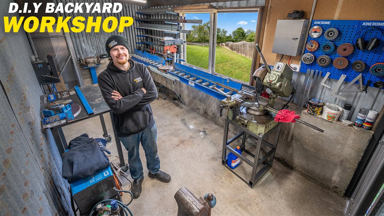 Building a Compact Fabrication Shop in my Backyard!