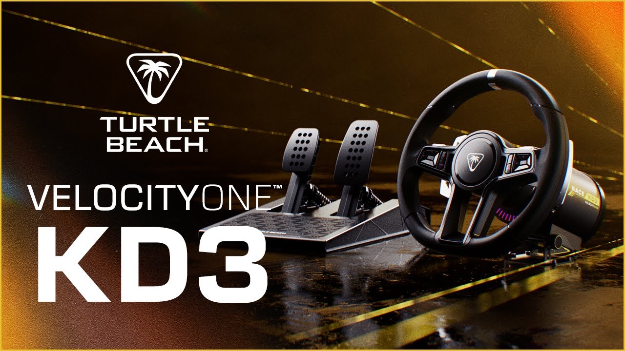 Turtle Beach&reg; VelocityOne&trade; KD3 Trailer (Wheel & Pedal Racing System)