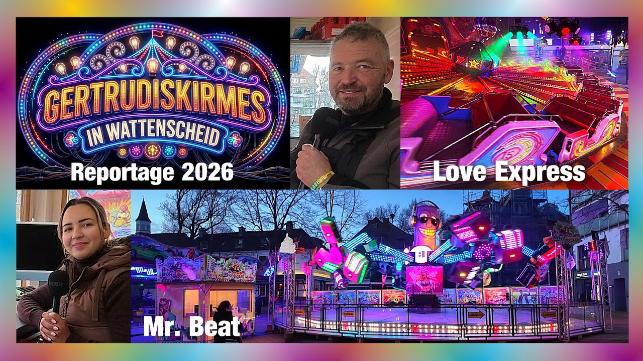 Reportage | Gertrudiskirmes Wattenscheid 2026 | Mr. Beat Schaak | Love Express Kreft und mehr