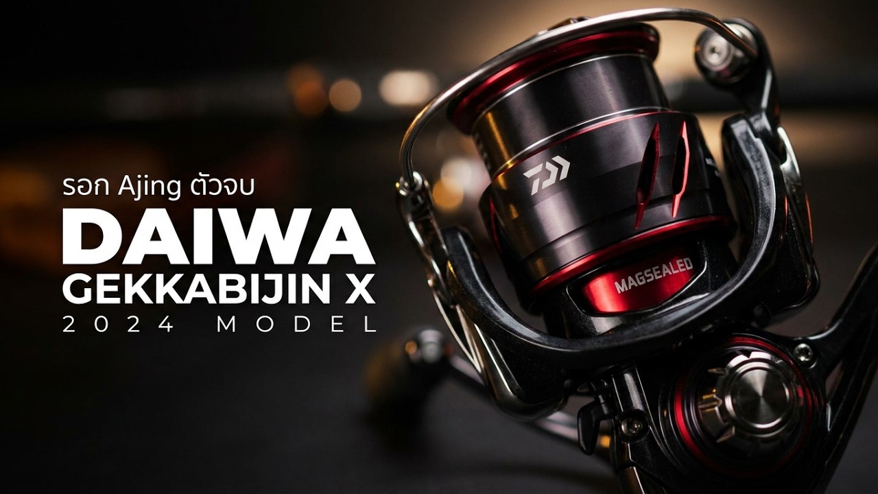 รีวิว Daiwa Gekkabijin X LT 2024: รอก Ajing ตัวจบงบประหยัด? (ถูกกว่าตัวท็อปครึ่งนึง!)