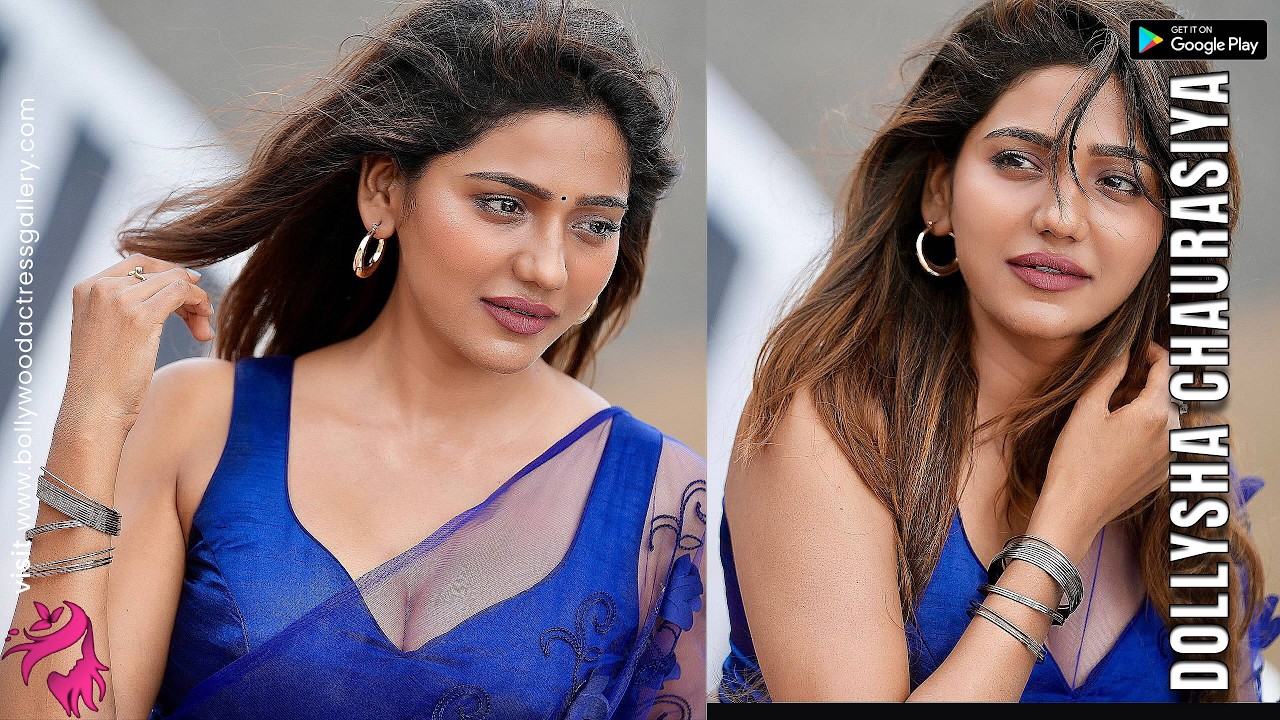 Dollysha Chaurasiya - Bollywood actress beautiful in sarees videos collection