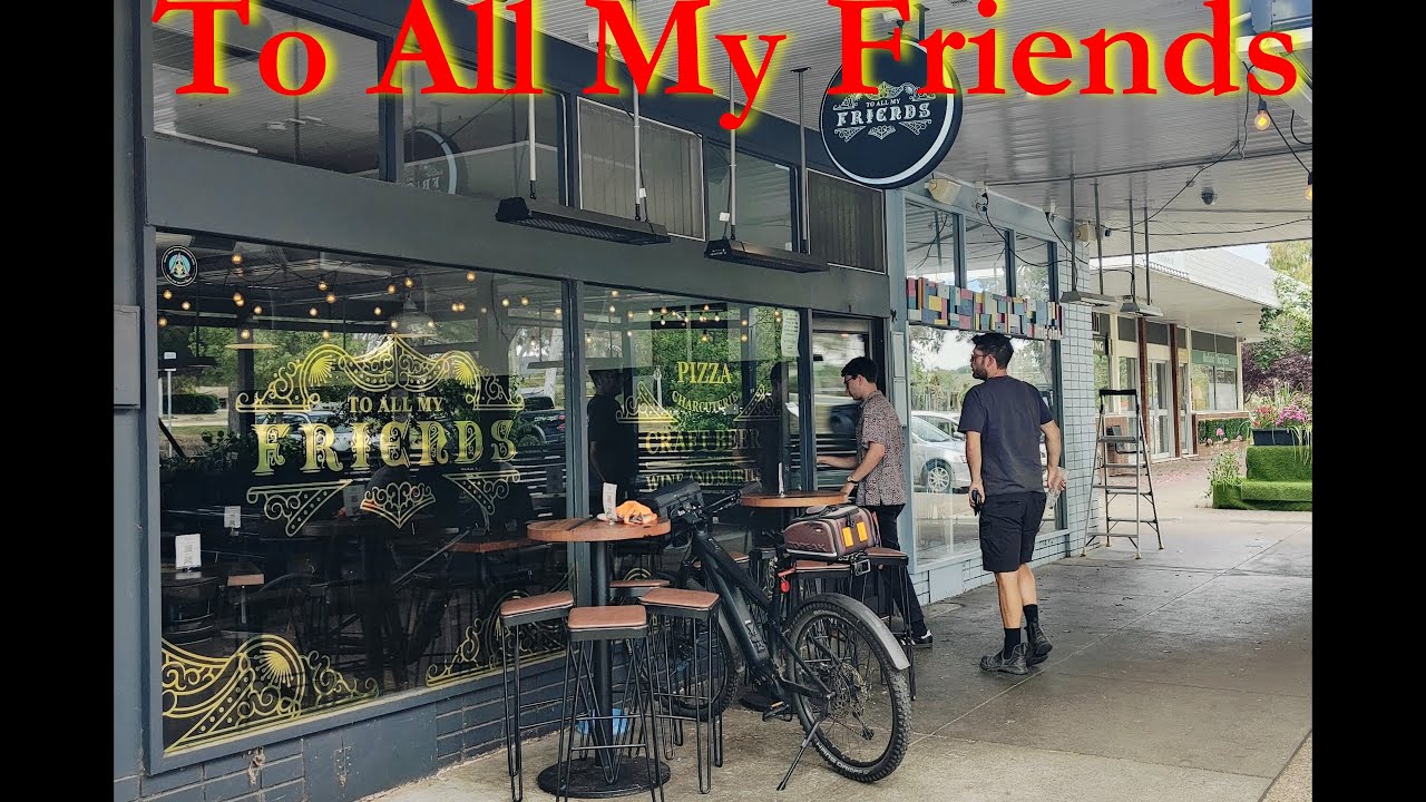 Indoor cycling workout Australia Canberra 4K To All My Friends return evening cycle relaxing music.