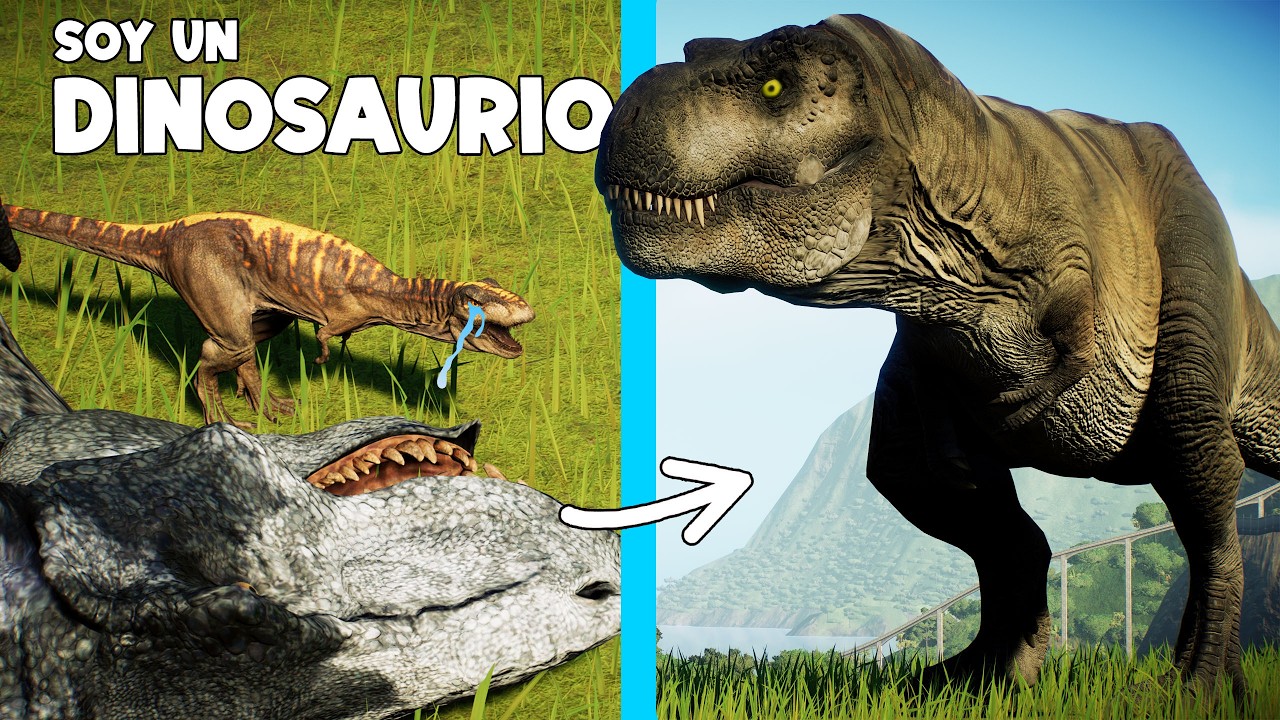 EVOLUCIONO a MEGA TIRANOSAURUS! LA TRISTE HISTORIA del pequeño Rex Soy un Dinosaurio JW Evolution 2