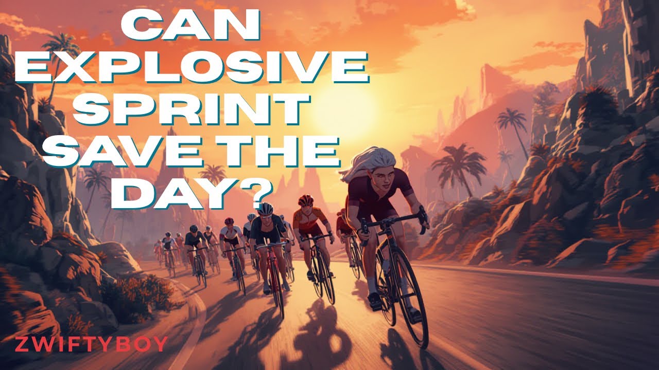 CAN EXPLOSIVE 🧨 POWER SAVE THE DAY IN HIGHER ZWIFT CATEGORY?