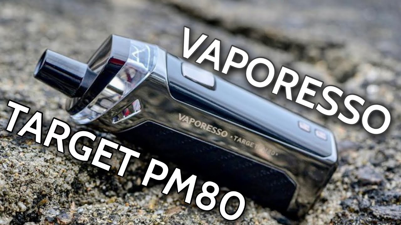 Vaporesso Target PM80 Vape Pod Unboxing Review