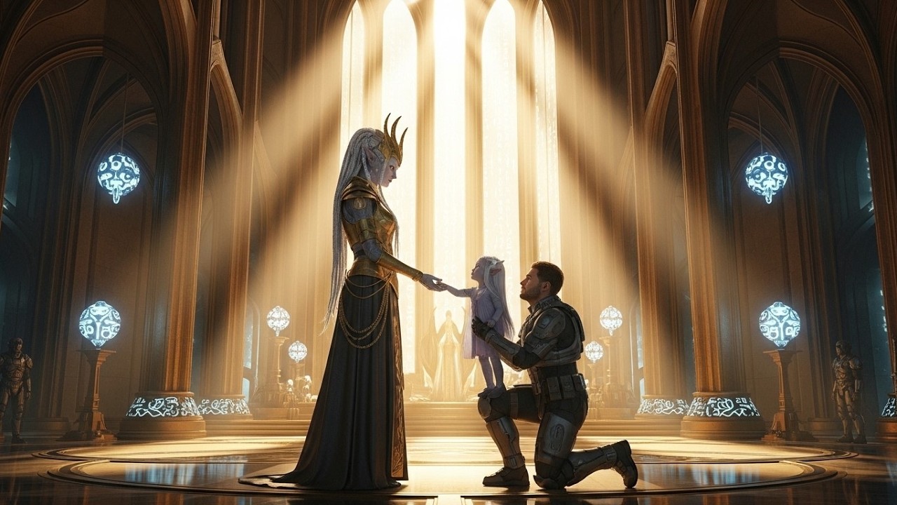 He Saved the Alien Princess From Danger… The Queen’s Gift Changed His Life Forever