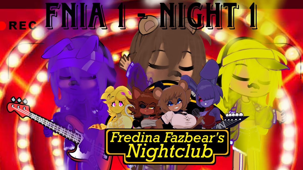 Surviving Fnia - // - night one - // - gacha nebula - // - Guild_Glitches - //