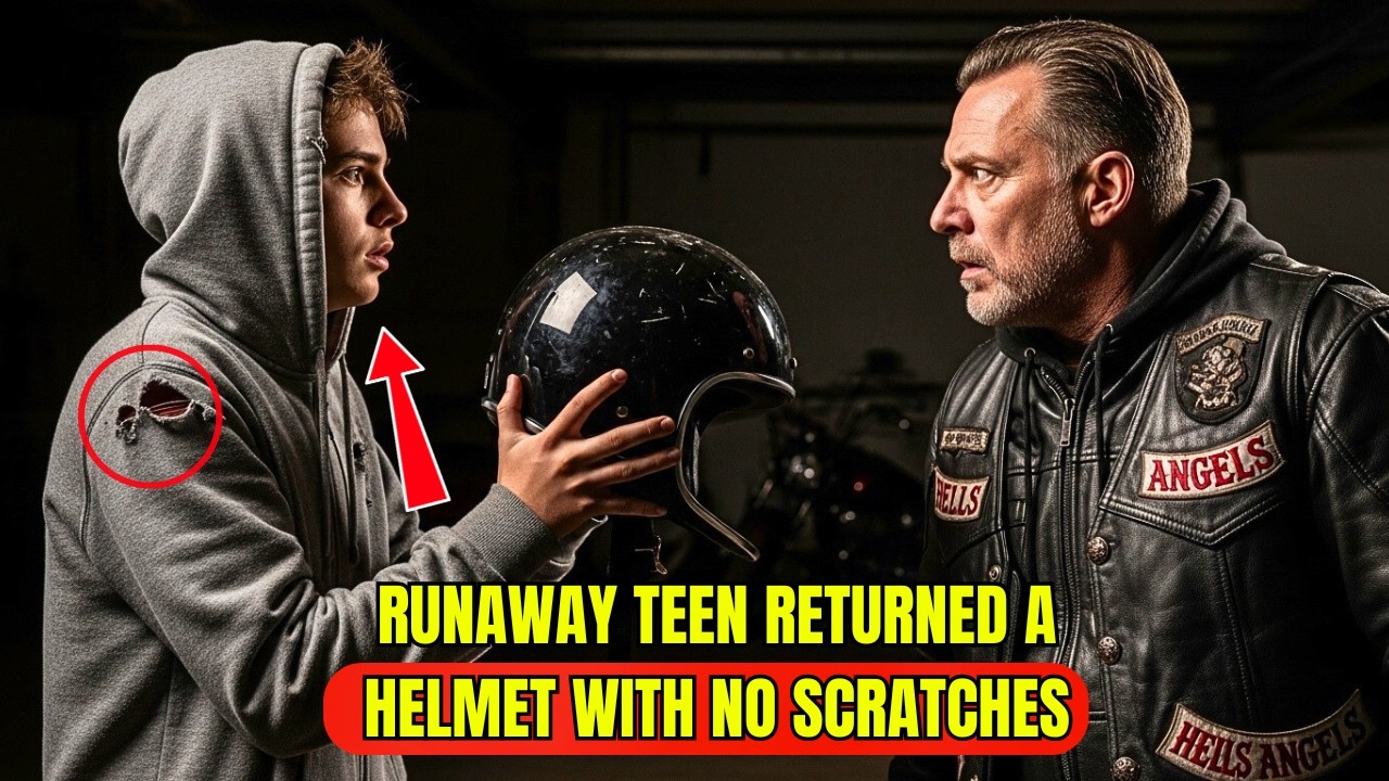 Runaway Teen Returned a Helmet With No Scratches — The Owner Turned Pale