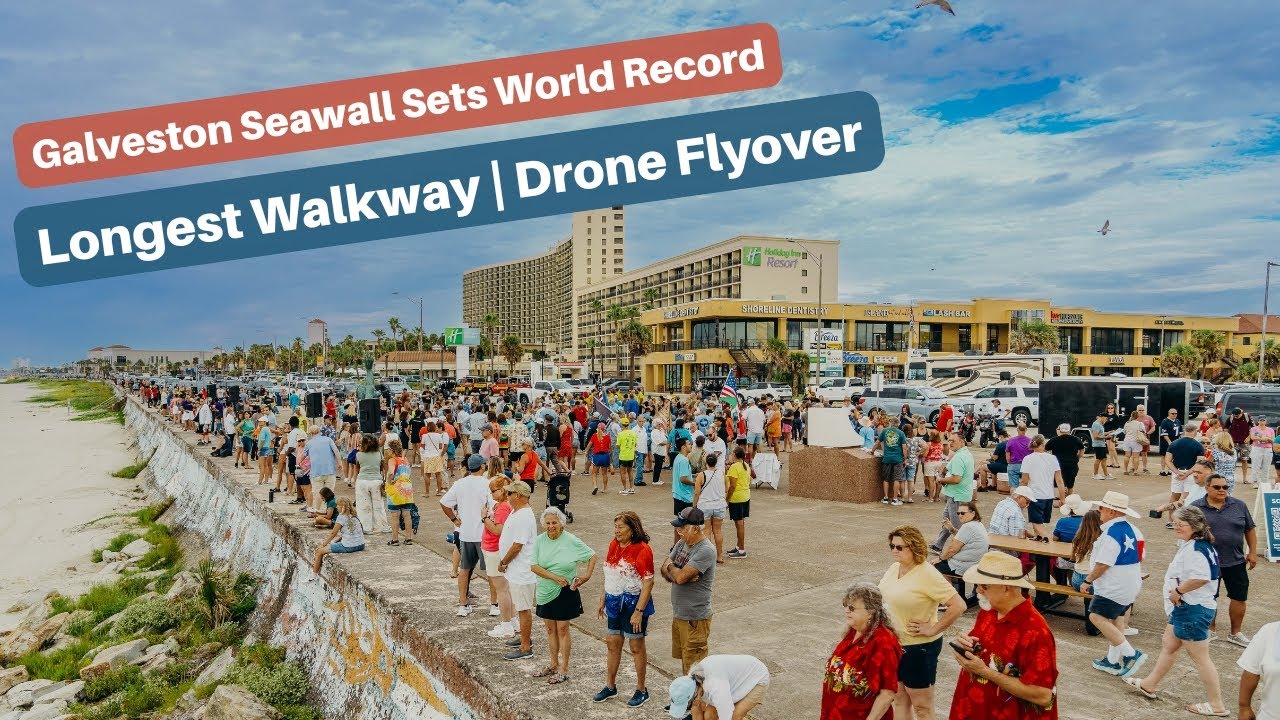 Galveston Seawall Sets World Record | 125th Anniversary of The 1900 Storm