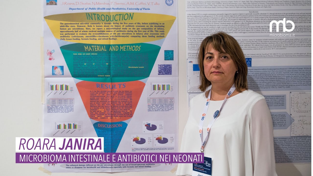 Roana Janira - Microbioma intestinale e antibiotici nei neonati