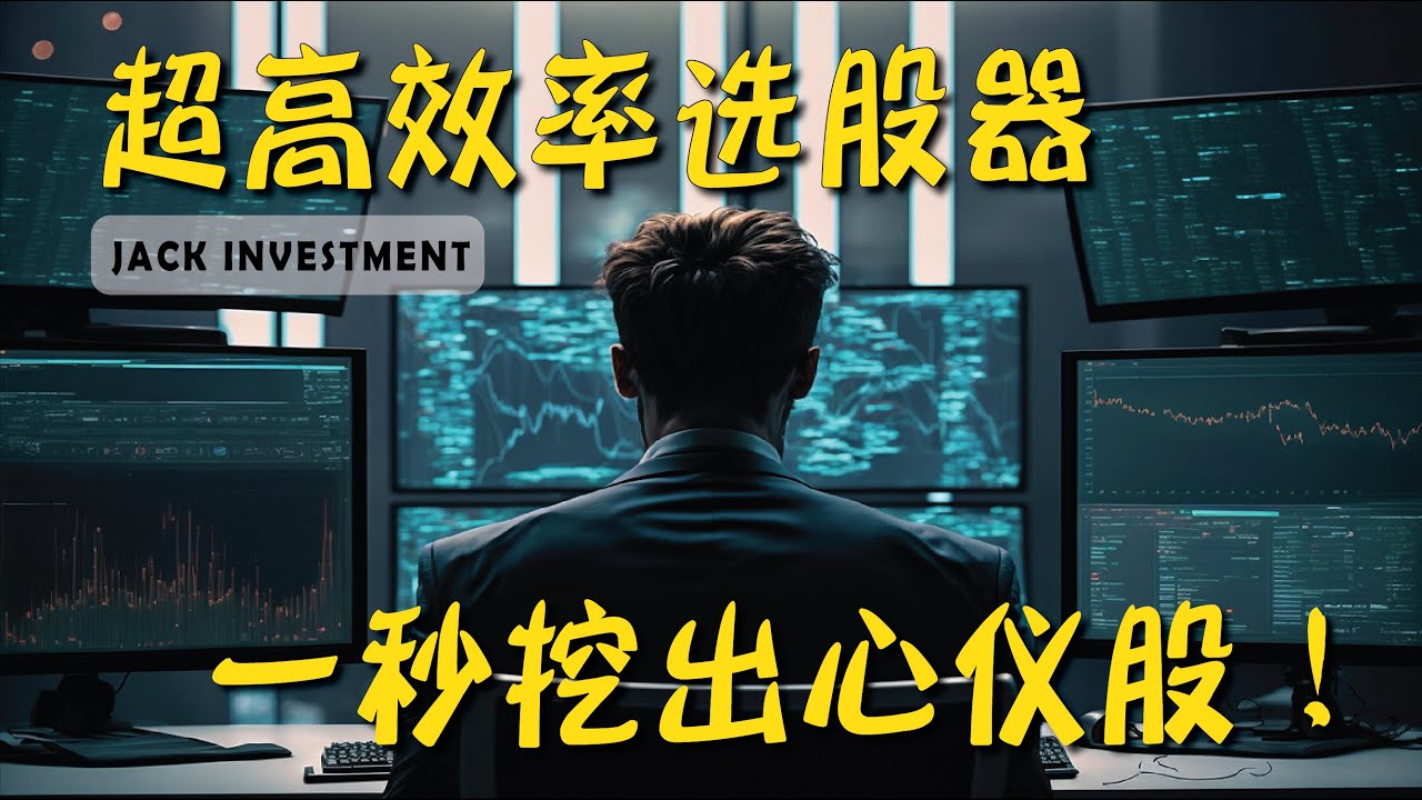 新手必学技能：制作专属的股票筛选器（STOCK SCREENER）！