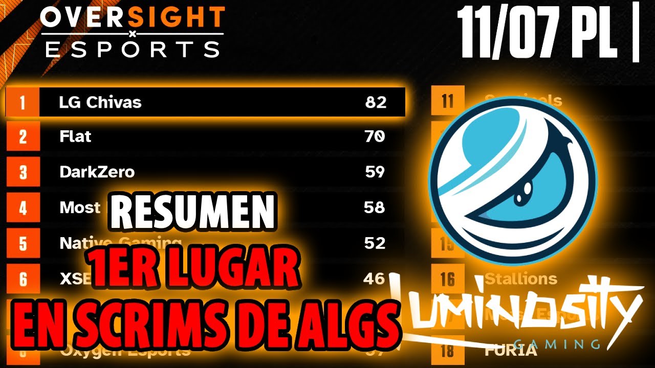 QUEDAMOS EN PRIMER LUGAR EN SCRIMS DE PRO LEAGUE | YANYA