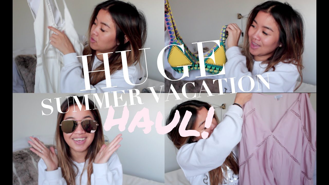 VACATION/SUMMER HAUL! (Shop Tobi, Desi x Quay Australia & more!) | rachspeed