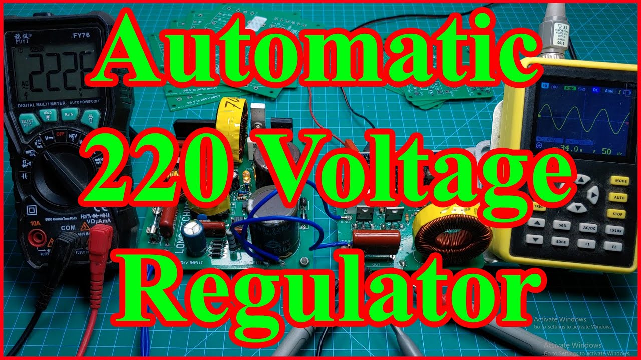 How I Built an Automatic Voltage Regulator from 85V~265V AC to 220V AC  PFC and H- Bridge | JLCPCB