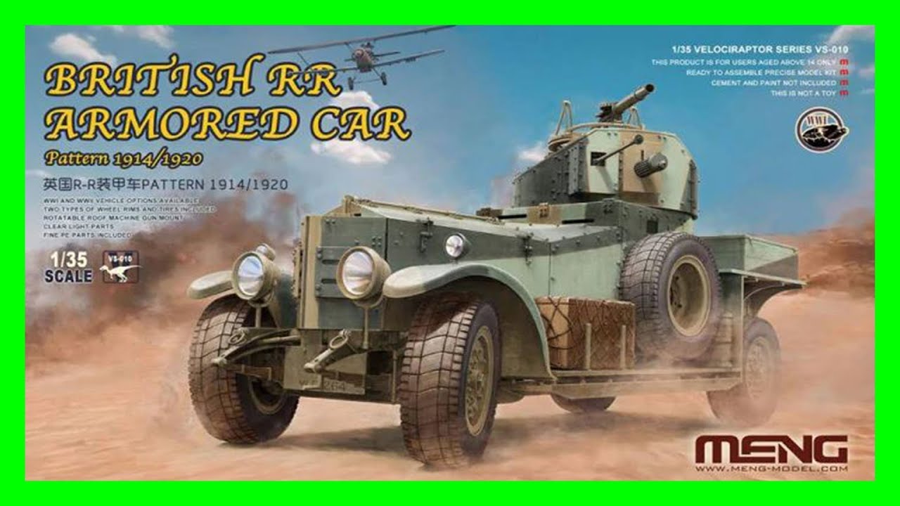 Quick Look At: MENG British R-R Armored Car 1:35