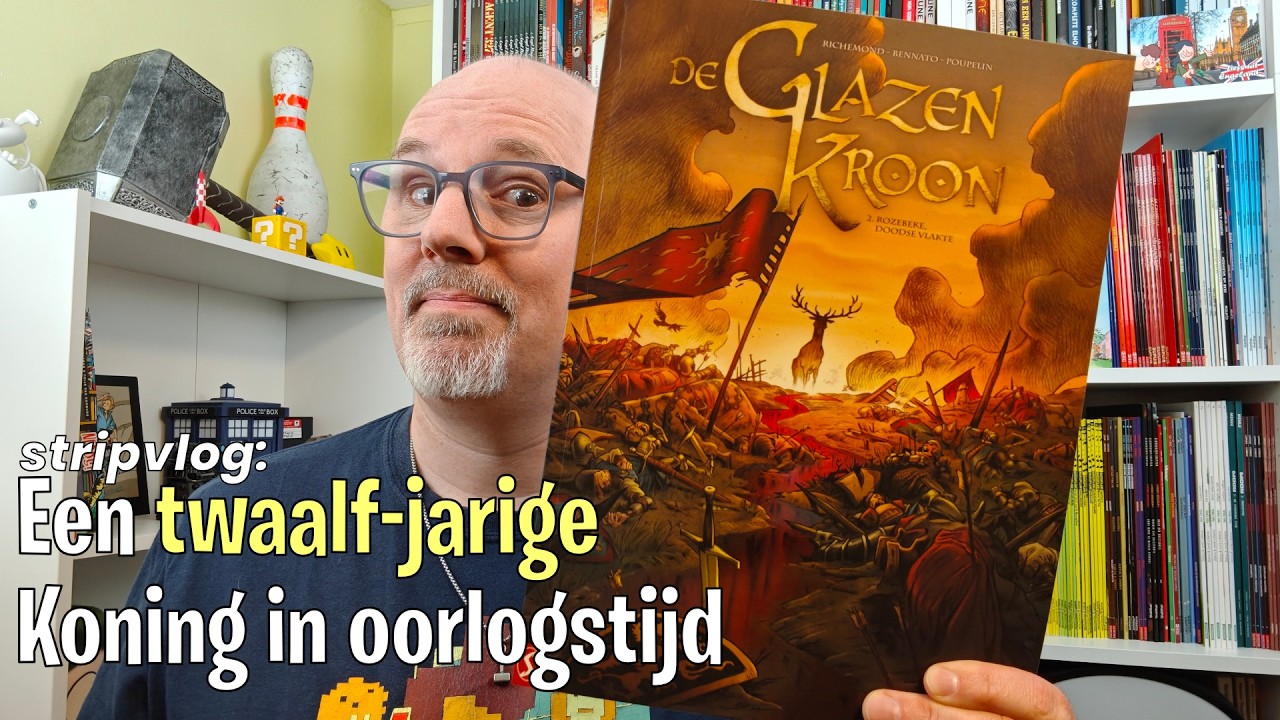 Een twaalfjarige koning in oorlogstijd | Stripvlog