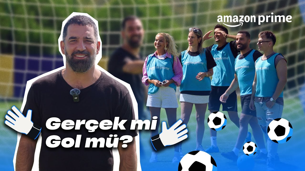 Arda Turan ile Gerçek mi Gol mü? | Arda Turan: Yüzleşme |  Prime Video Türkiye