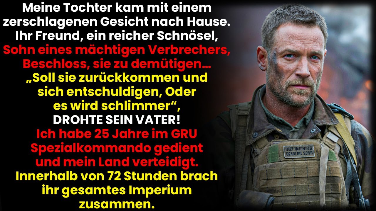 Der Sohn eines Bosses schlug meine Tochter – er wusste nicht, dass ich GRU-Offizier war