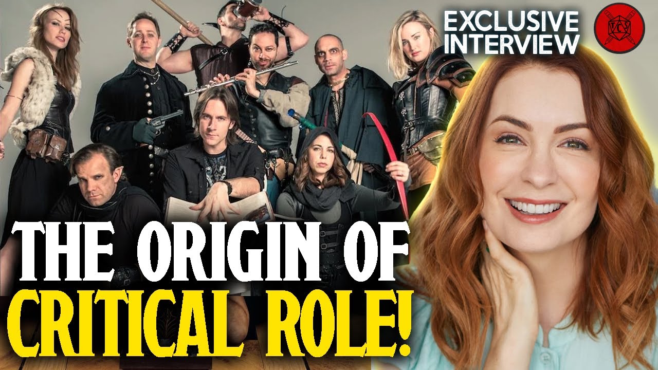 The ORIGIN Of Critical Role & 3d Printing Miniatures With Felicia Day! Felicia Day 3D!