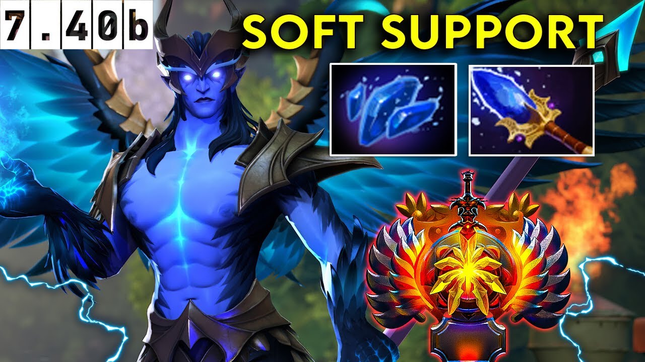 Skywrath Mage Immortal Soft Support - Dota 2 Patch 7.40b Pro Pub Gameplay