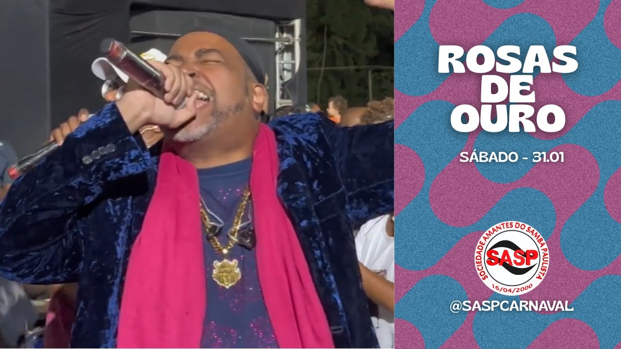 Carnaval 2026 | Rosas de Ouro – Largada do ensaio técnico (31.01.2026)