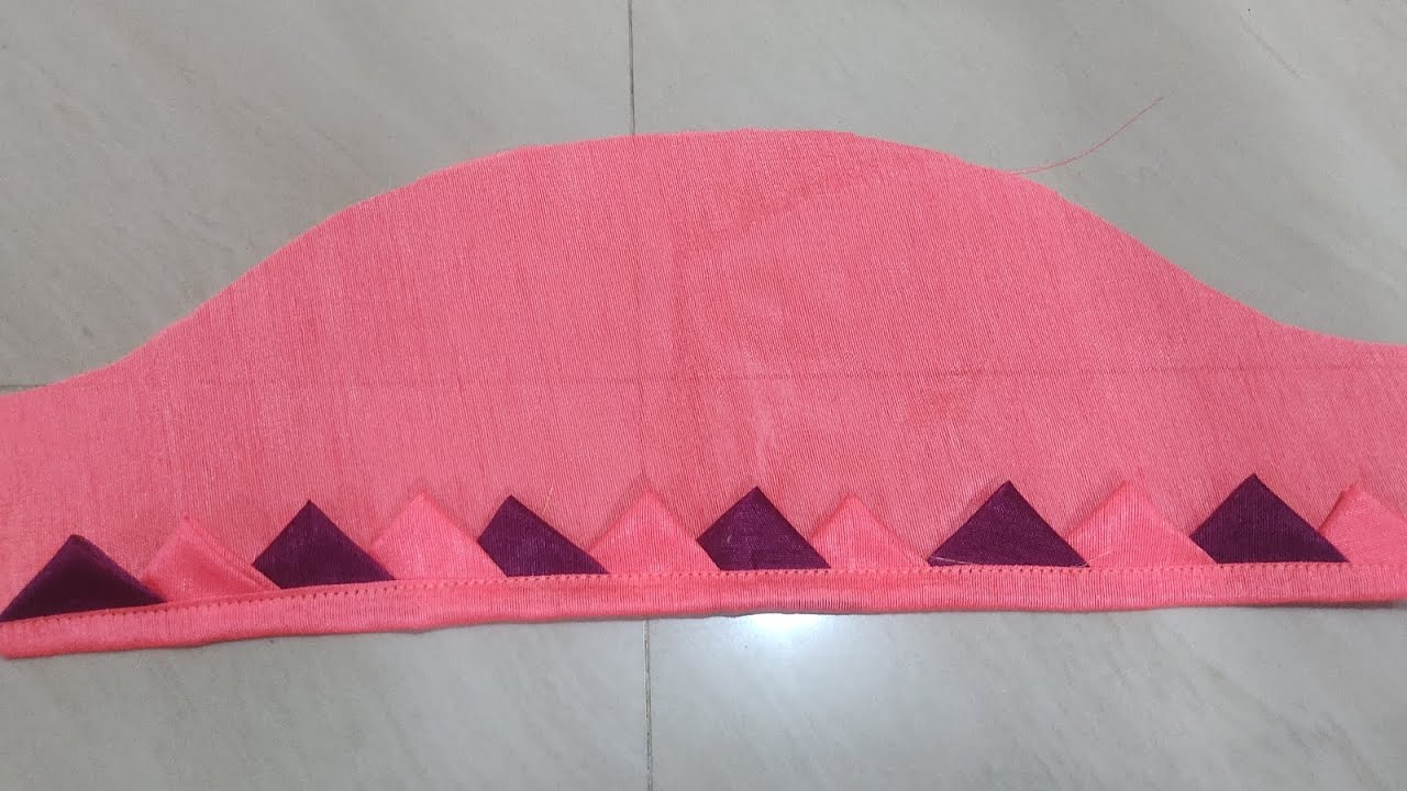 Beautiful sleeves design making! डिजाइन बाही बनाने का बहुत ही आसान तरीका