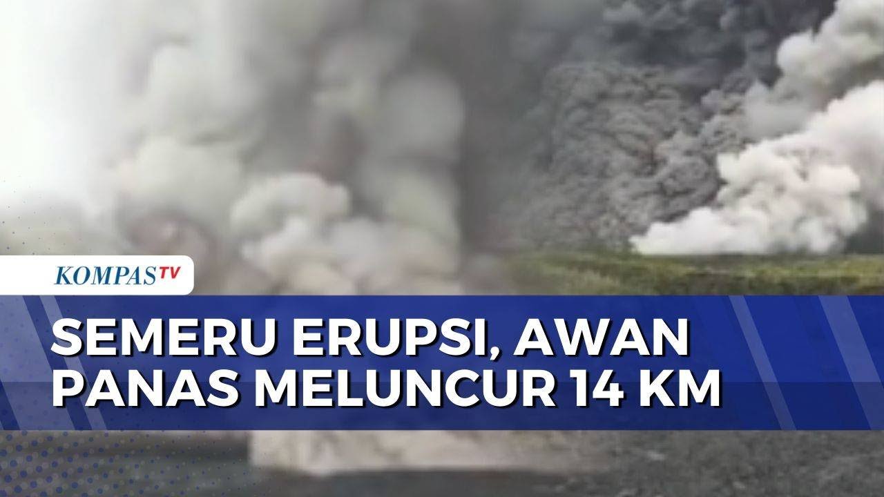 Detik-Detik Warga Rekam Abu Vulkanik Gunung Semeru Masuki Permukiman di Lumajang | BERUT