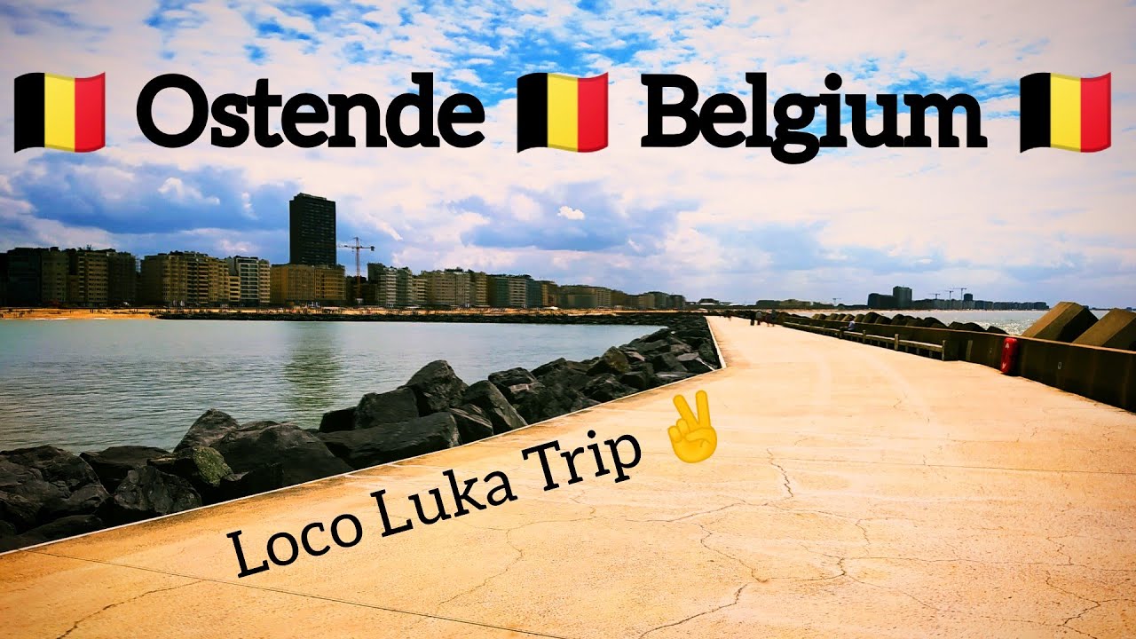 Belgia - Ostende (Oostende) piękne miasto, niesamowite molo! Loco Luka Trip ✌®